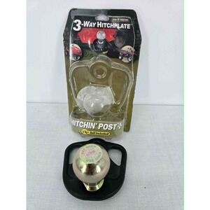 Good Vibrations Hitchin Post 3-Way Hitchplate 1-7/8 Ball Lawn Mower ATV 175